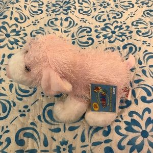 NWT Pink & White Dog Webkinz- Retired!